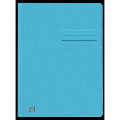 OXFORD Schnellhefter TOP FILE+ Karton hellblau DIN A4