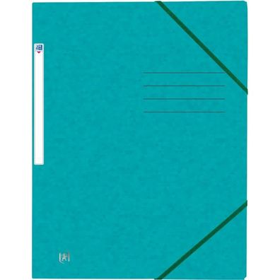 OXFORD Eckspanner TOP FILE+ DIN A4 aqua