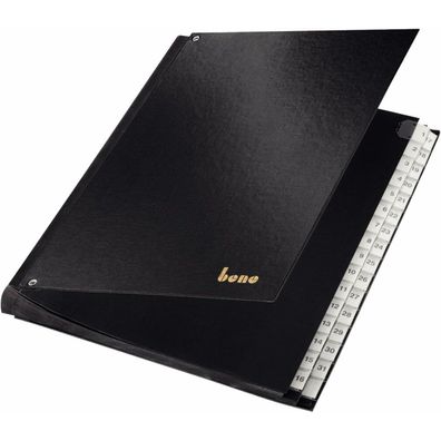 bene Pultordner 1-31 schwarz