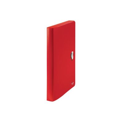 LEITZ Heftbox Recycle 4,0 cm rot