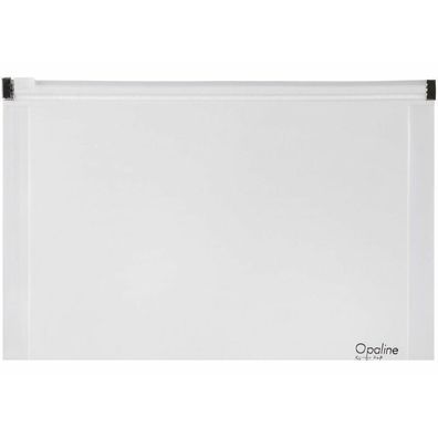 KARTON P+P Reißverschlußmappe Opaline A4 klar