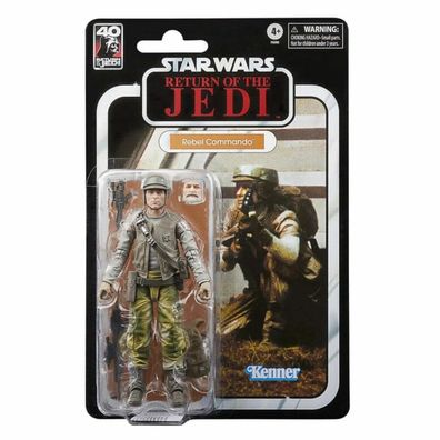 Star Wars Return of the Jedi 40th Anniversary Rebellen Kommando Figur 15cm
