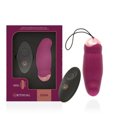 Rithual- ESHA Ferngesteuerter Eierstimulator Rotation + Vibration