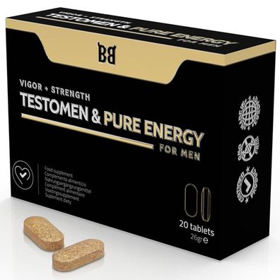 Testomen & PURE ENERGY Enhancer FÜR MÄNNER 20 Tabletten