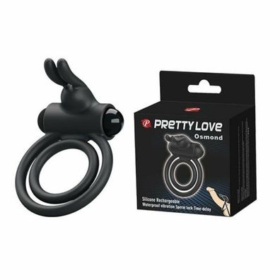 Pretty Love Osmond CockRing Vibro Schwarz