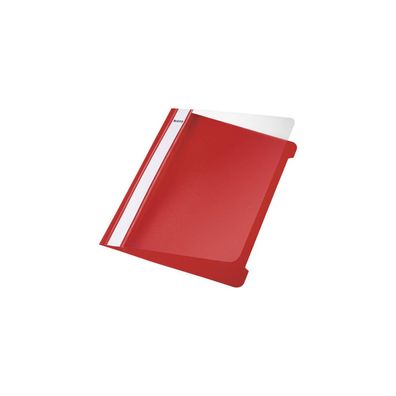 LEITZ Schnellhefter 4197 Kunststoff rot DIN A5