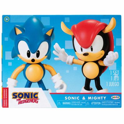 Sonic The Hedgehog Sonic & Mighty Sonic Set Figuren 10cm