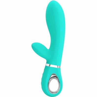 Pretty Love - Thomas Multifunktions-G-Punkt-Vibrator Aqua Green