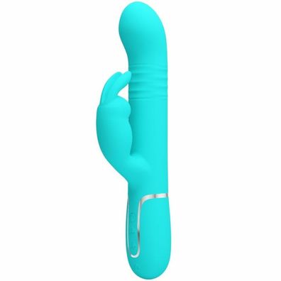 Pretty Love - Coale Rabbit Vibrator Perlen Aqua Grün
