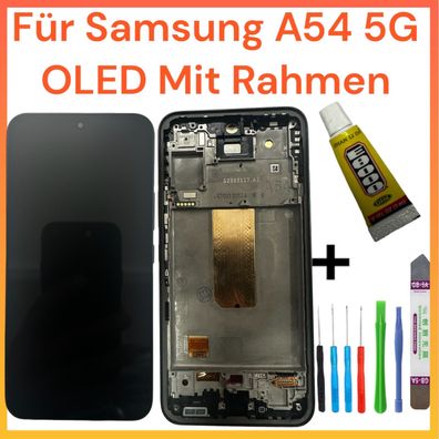 OLED Display Für Samsung Galaxy A54 5G 2023 SM-A546 LCD Bildschirm TouchScreen Schwar