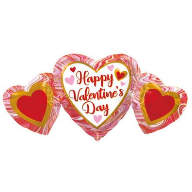 Amscan Liebe Happy Valentine's Day Folienballon 86 cm