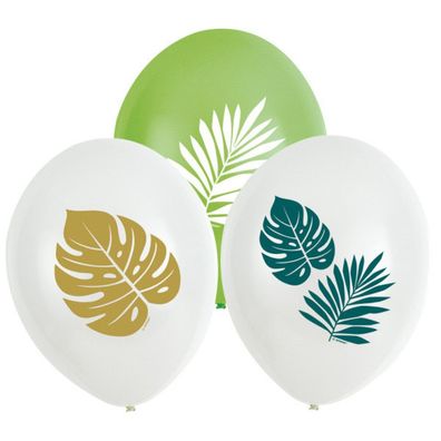 Amscan Amscan 6 Luftballons Latex Key West 27,5 cm farbig