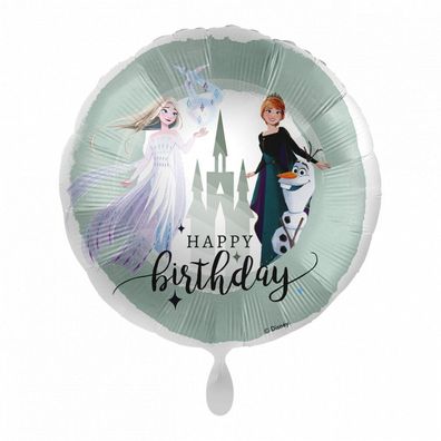 Disney Eiskönigin Pastell Happy Birthday Folienballon 43 cm