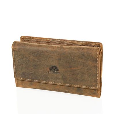 Greenburry XXL-Geldbörse 1817, braun, Damen