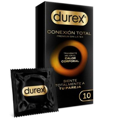 Durex Total Connection Ultrafine Plus latexfrei, 10 Stück