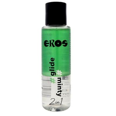 Eros - 2 In 1" Glide Minty Gleitgel auf Silikonbasis 100 ml