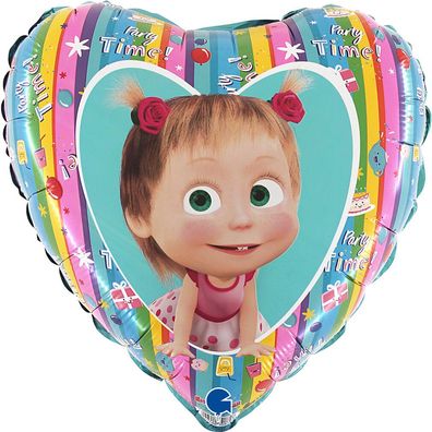 Grabo Masha und der Bär Folienballon Geschenke 46cm Grabo
