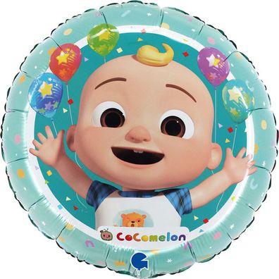 Grabo Folienballon, CoComelon, rund - 46cm