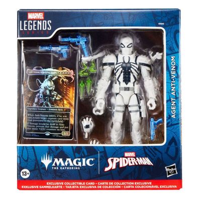 Marvel Spider-Man Magic The Gathering Agent-Figur gegen Gift, 15 cm
