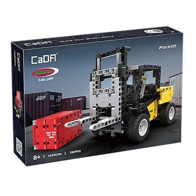 Jamara CaDA Gabelstapler, Bricks gelb, 8