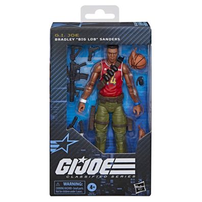 Figur von G.I. Joe Classified Series Bradley Big Lob Sanders, 15 cm
