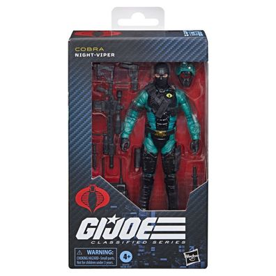 Figur Cobra Night-Viper aus der Serie G.I. Joe Classified Series, 15 cm