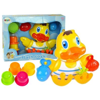 Leantoys Badeentchen-Set Badewannenbecher
