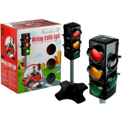 Leantoys Signalgerät Verkehrszeichen für Kinder 72 cm