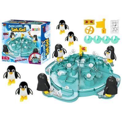 Leantoys Pinguin-Fußball, Kick den Ball, Eisberg