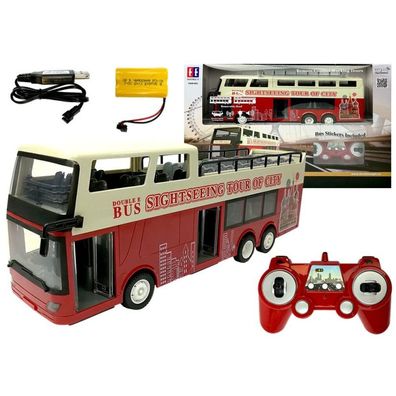Double E Ferngesteuerter Doppeldeckerbus 1:18 (Spielzeug - Ferngesteuert)