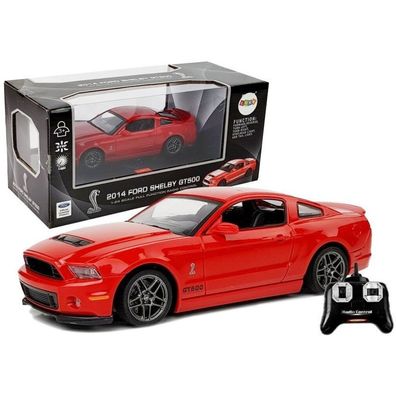 Lean Toys Auto Zdalnie Sterowane Ford Shelby GT500 Czerwony 7.5 km/h 2.4 G