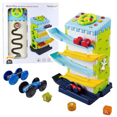 Leantoys Lernblockrutsche mit Autosortierer