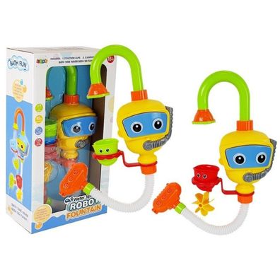 Leantoys Bunte Roboter-Badetaucher-Wasserfallbecher