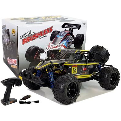 Lean Toys Ferngesteuerter Geländewagen1:18 gelb