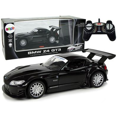 Leantoys R/C Sportwagen 1:18 BMW Z4 GT3 schwarz