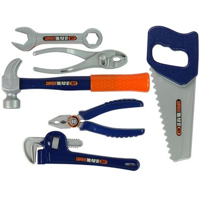 Lean Toys Heimwerker-Set Werkzeuge Schraubendreher Hammer Säge