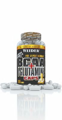 Weider BCAA + Glutamin - ab 180 Kapseln