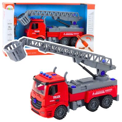 Lean Toys DIY Schraubendreher Rote Feuerwache