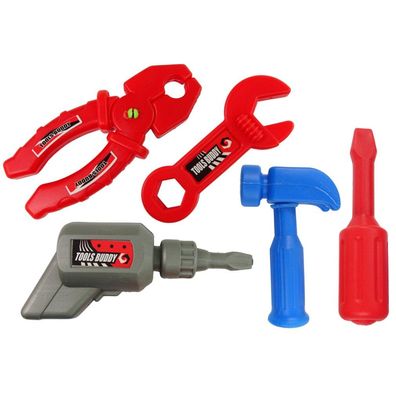 Lean Toys Großes Handwerker-Set Werkstatt-Tisch + Zubehör