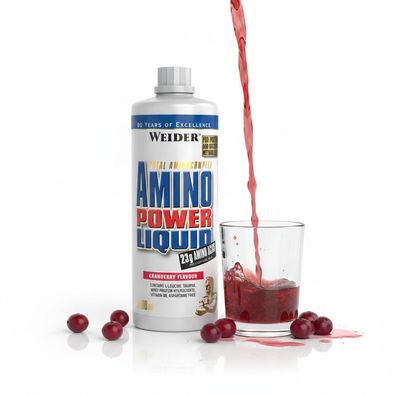 Weider Amino Power Liquid - ab 1000ml verschiedene Geschmäcker