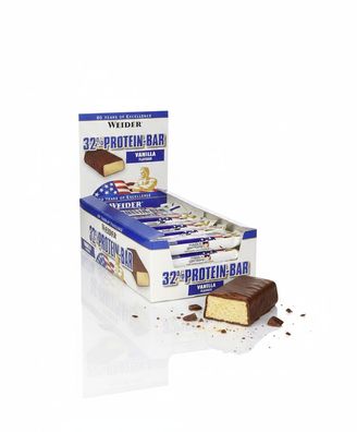 Weider 32% Protein Bar Eiweiß Riegel - 24x60g verschiedene Geschmäcker