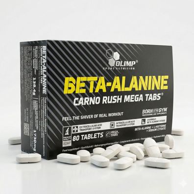 Olimp Beta-Alanin Carno Rush - 80 Tabletten