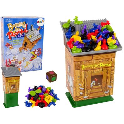 Leantoys Arcade-Spiel Explodierender Hühnerstall Hühner