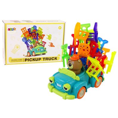 Leantoys Herunterfallende Stühle Bewegtes Ziel Spiel Auto