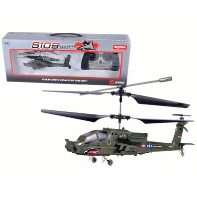 IMPORT Leantoys Ferngesteuerter Hubschrauber S109G SYMA RC Grün
