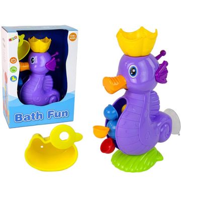 Leantoys Badespielzeug Seepferdchen Wasserfall Dusche