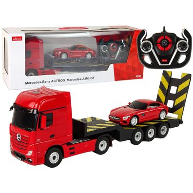 Abschleppwagen R/C Mercedes-Benz 1:26 Rot
