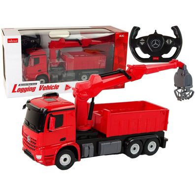 Mercedes Rastar Roter Greiferwagen