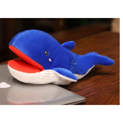 Leantoys Plüsch-Maskottchen Blauwal Puppe 30 cm