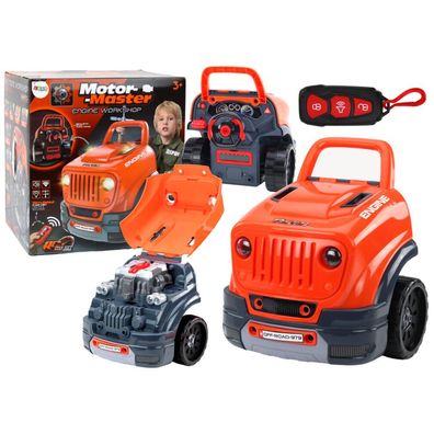 Werkstatt-Automotor-Demontage-Bausatz, Orange